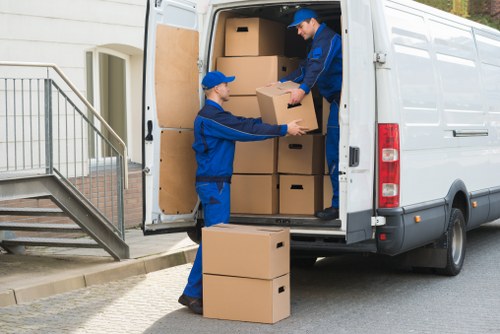 Sorted recyclable household items ready for local transfer station processing