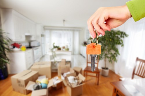 Commercial moving service for offices and small businesses near Rush Green