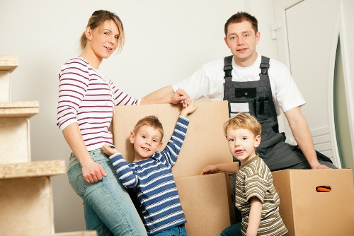Man and van vehicle ready for a local move in Rush Green