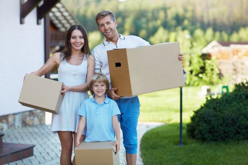 Protected card payment and compliance features for Rush Green removals