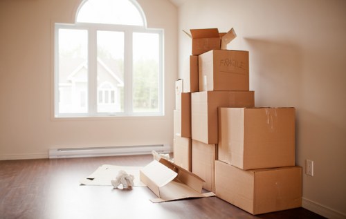 Transport support for household and business items in Rush Green