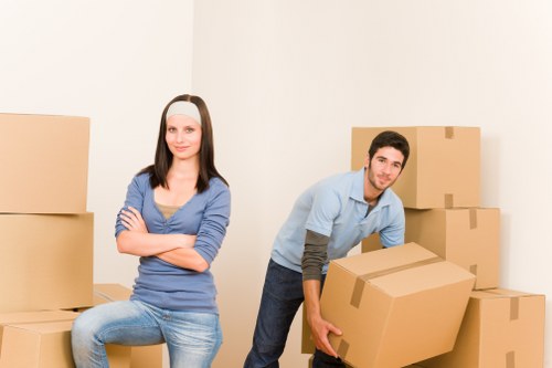Commercial moving process for local businesses