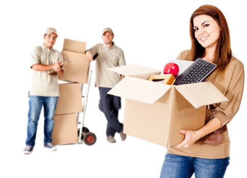 Careful unpacking of household items in a Rush Green property