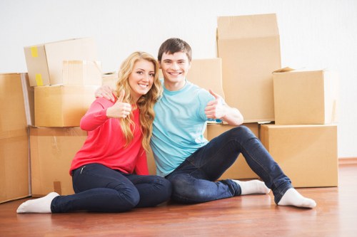 Office and commercial removals support in Rush Green